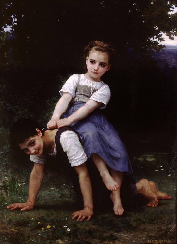 William Bouguereau The Horseback Ride